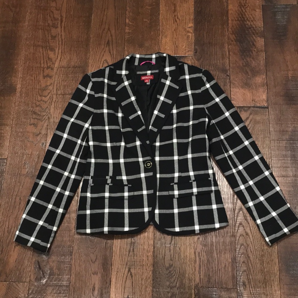 Plaid Blazer